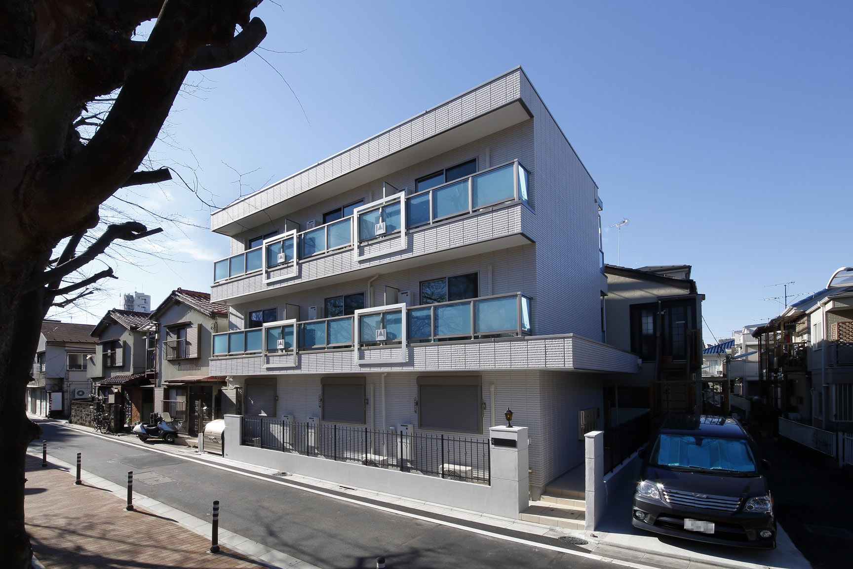 公園を望む気持ちの良い眺めが魅力の賃貸マンション