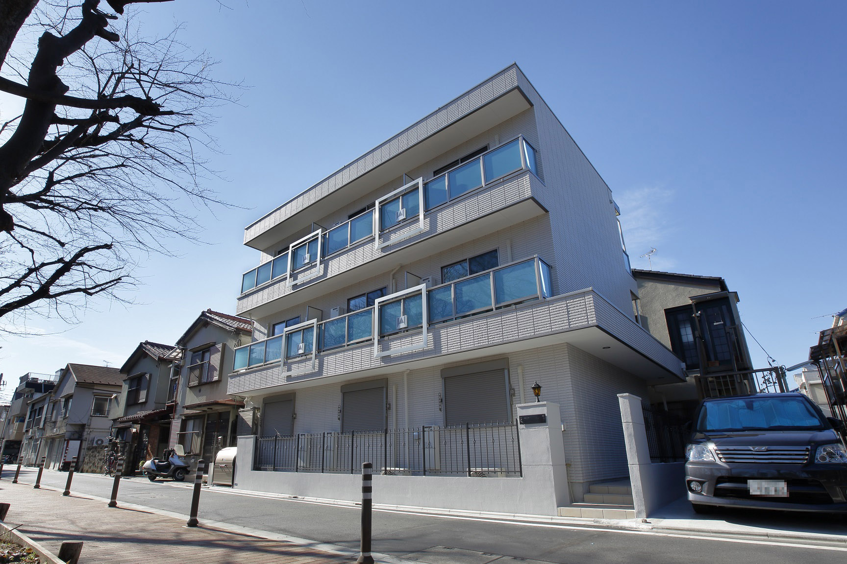 公園を望む気持ちの良い眺めが魅力の賃貸マンション
