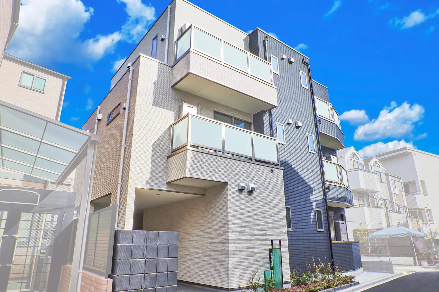 全室角部屋・遮音床搭載物件